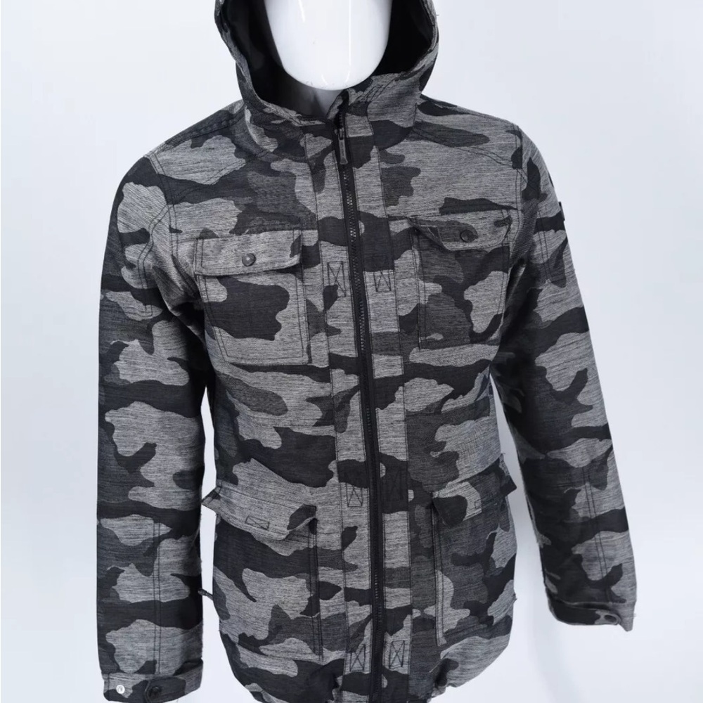 Aperture Aster Grey Camo 10K Snowboard Jacket size XS - Picture 4 of 6